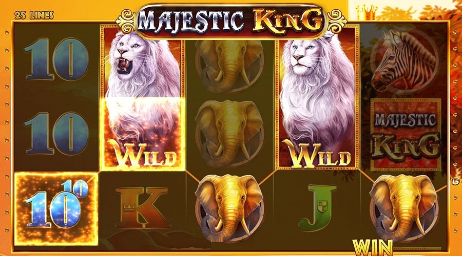 Spēlēt Majestic King spēlē Spelet Casino